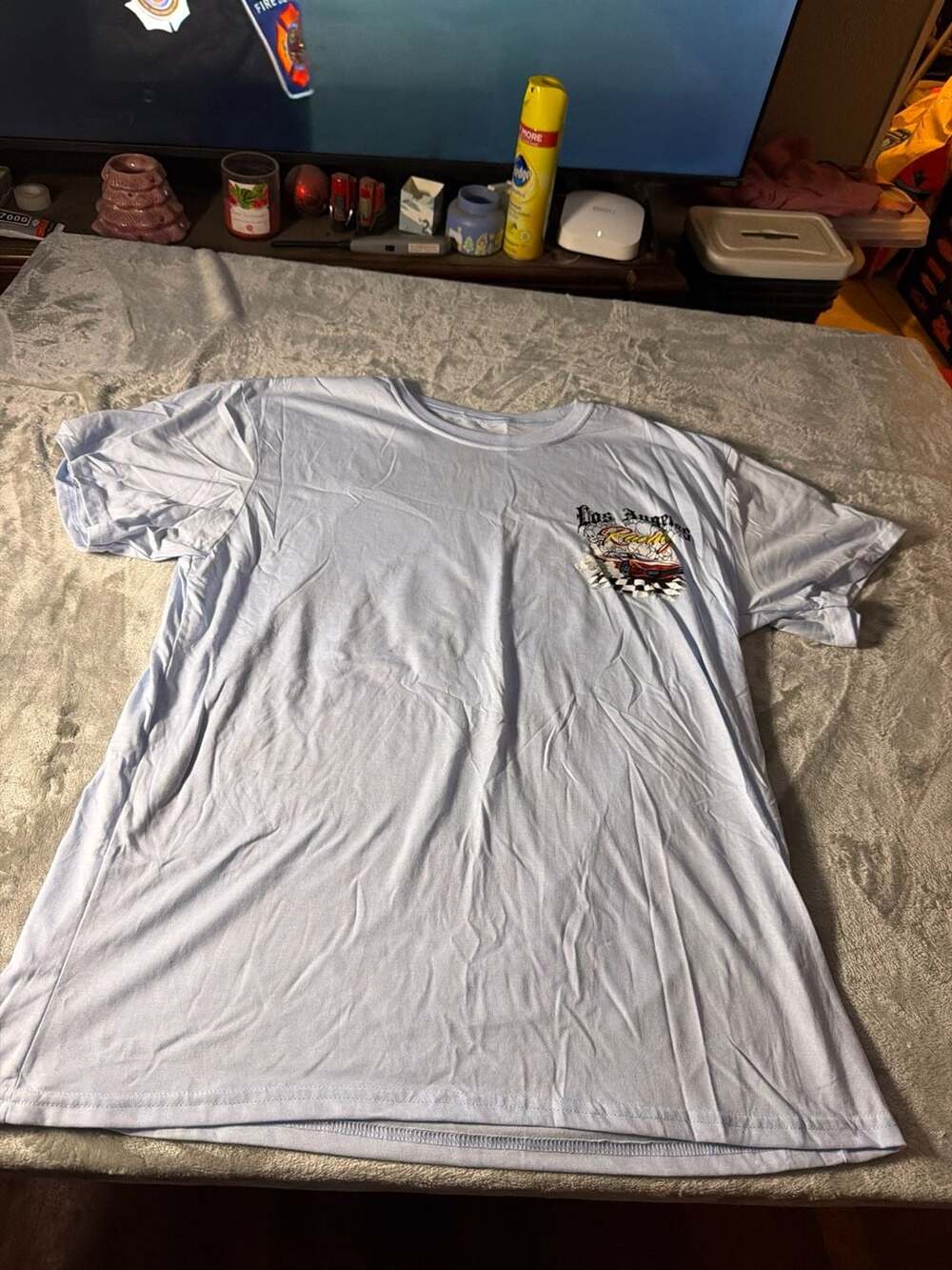 Fresh Laundry Los Angeles Racing Pursuit of Victory Graphic T-Shirt - 2XL